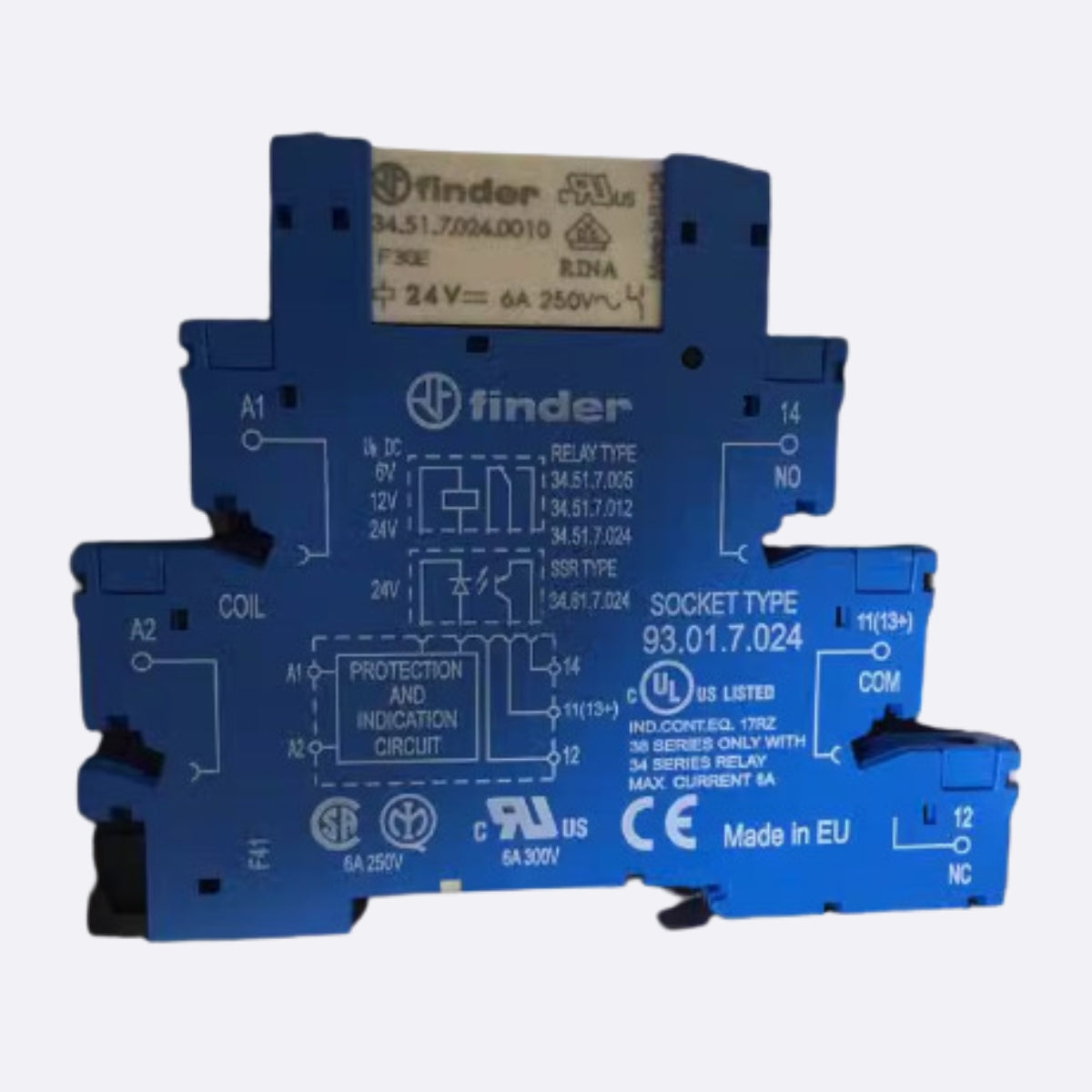 FINDER Relay Socket 93.01.7.024