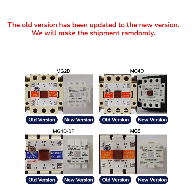 Elevator Contactor MG4D-BF AC110V 220V DC110V