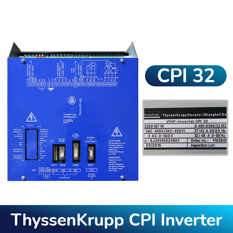 ThyssenKrupp Elevator Inverter CPI-15/CPI26/CPI32/CPI48