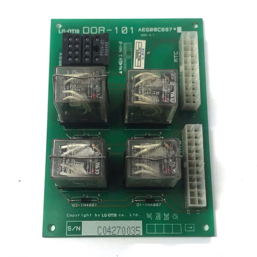 LG OTIS Elevator Board DOR-101 AEG00C697