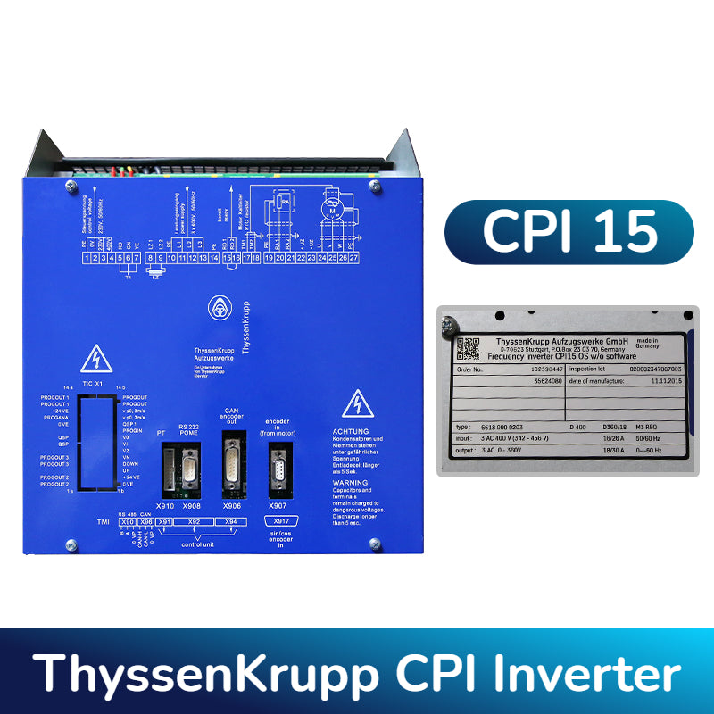 ThyssenKrupp Elevator Inverter CPI-15/CPI26/CPI32/CPI48