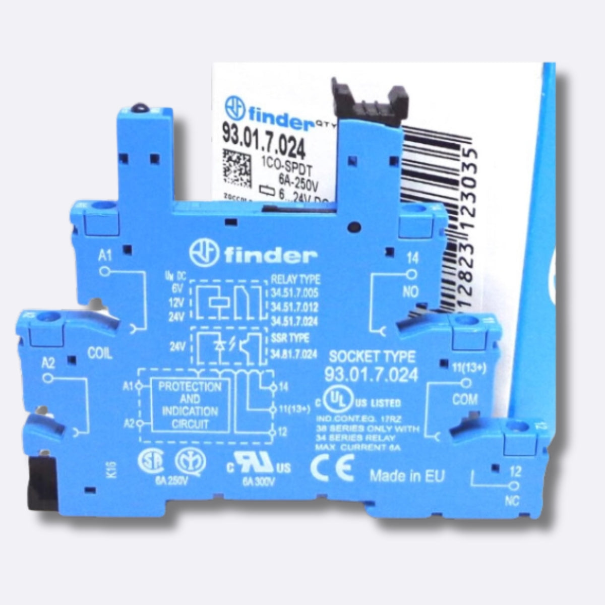 FINDER Relay Socket 93.01.7.024