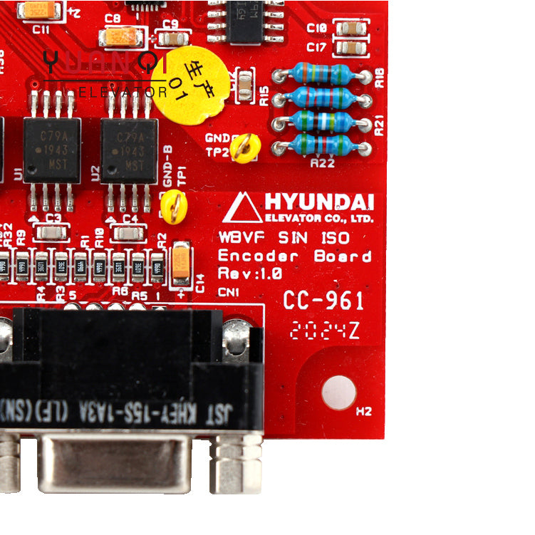 Hyundai Elevator STVF9 Encoder Board WBVF SIN ISO CC-961