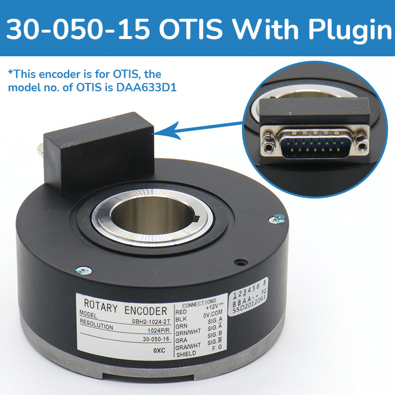 NEMICON Encoder SBH-1024-2T/30-050-16/15 DAA633D1 For OTIS Elevator