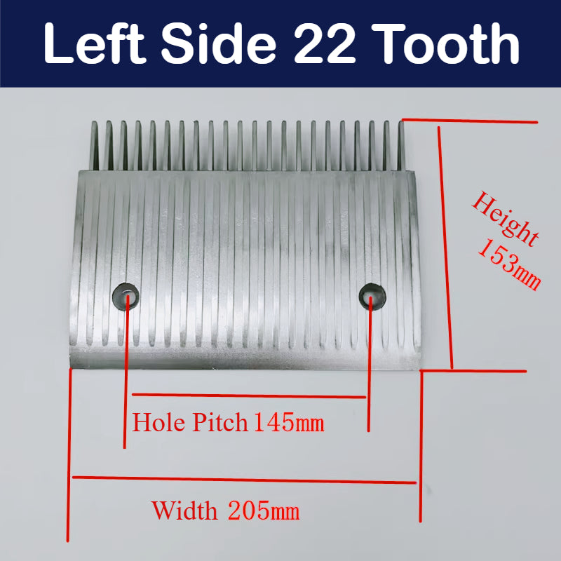 Escalator Aluminum Alloy Comb DAW-A305004N For SDL SSL