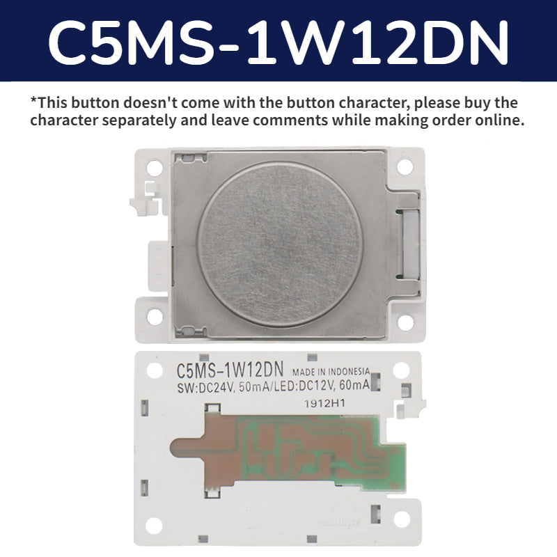 Mitsubishi Elevator Push Button C5MS-1W12DN 1B12D 1PW12DN