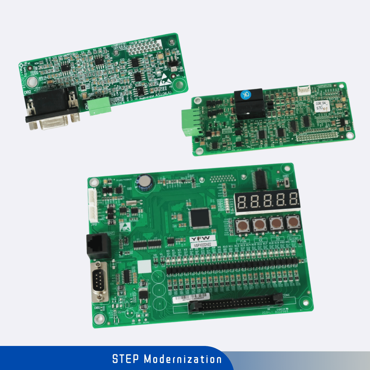 STEP PCB Board AS.LO9/V AS.L17/H PG Card AS.LO6/U SM.09EPS/A