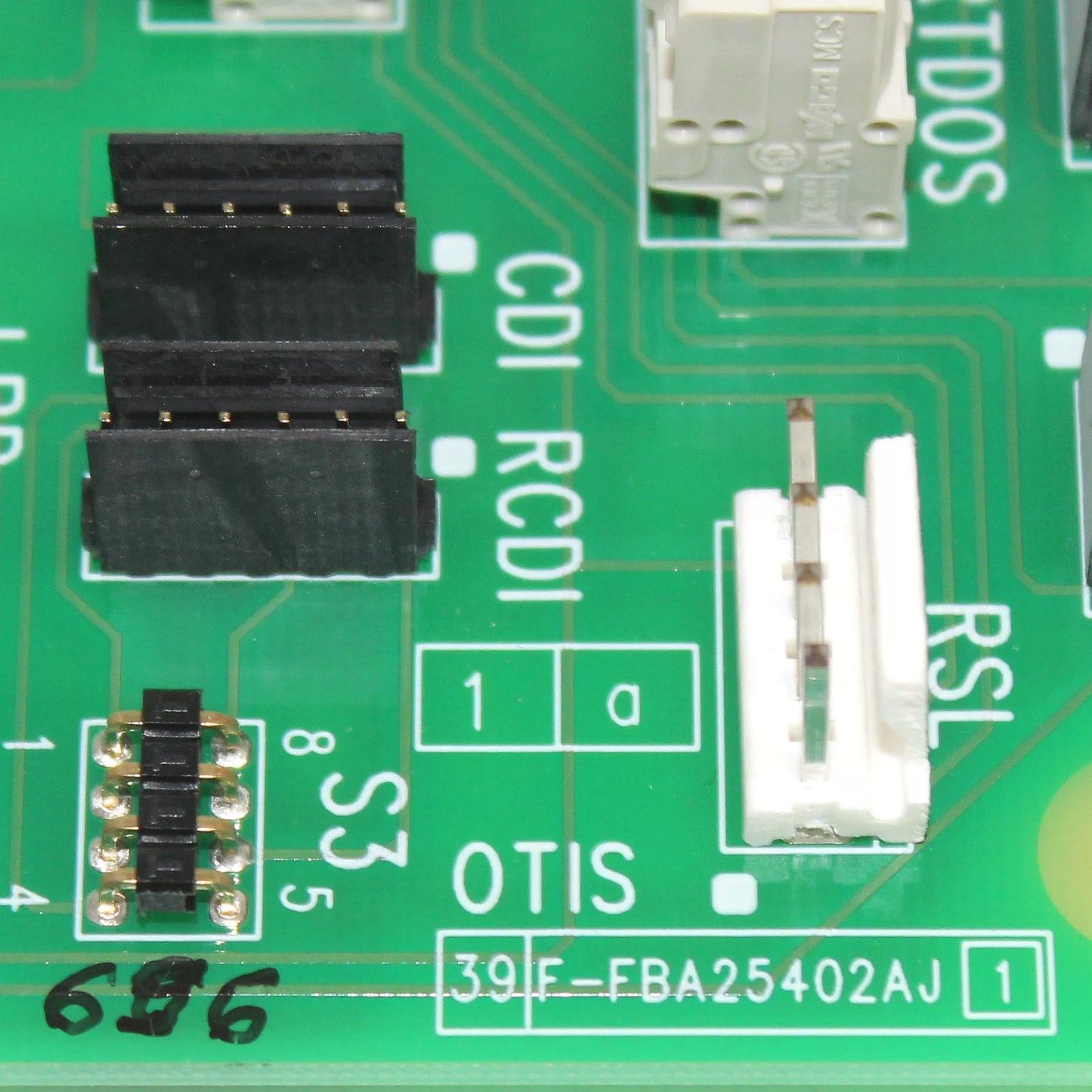 OTIS FR2000 Elevator Car Top Connector Board F-FBA25402AJ1