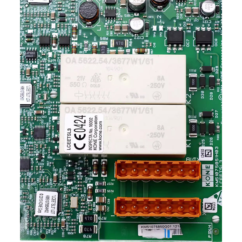 Elevator Relay Board LCEETSL3 ASSEMBLY KM51075850G01
