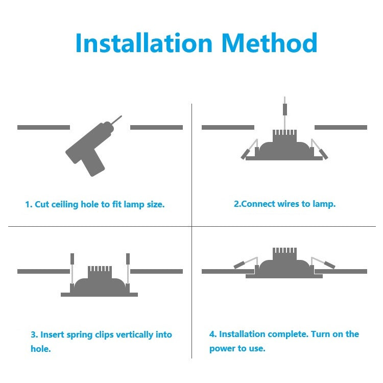 Elevator Ceiling LED Light With Separate Ballast