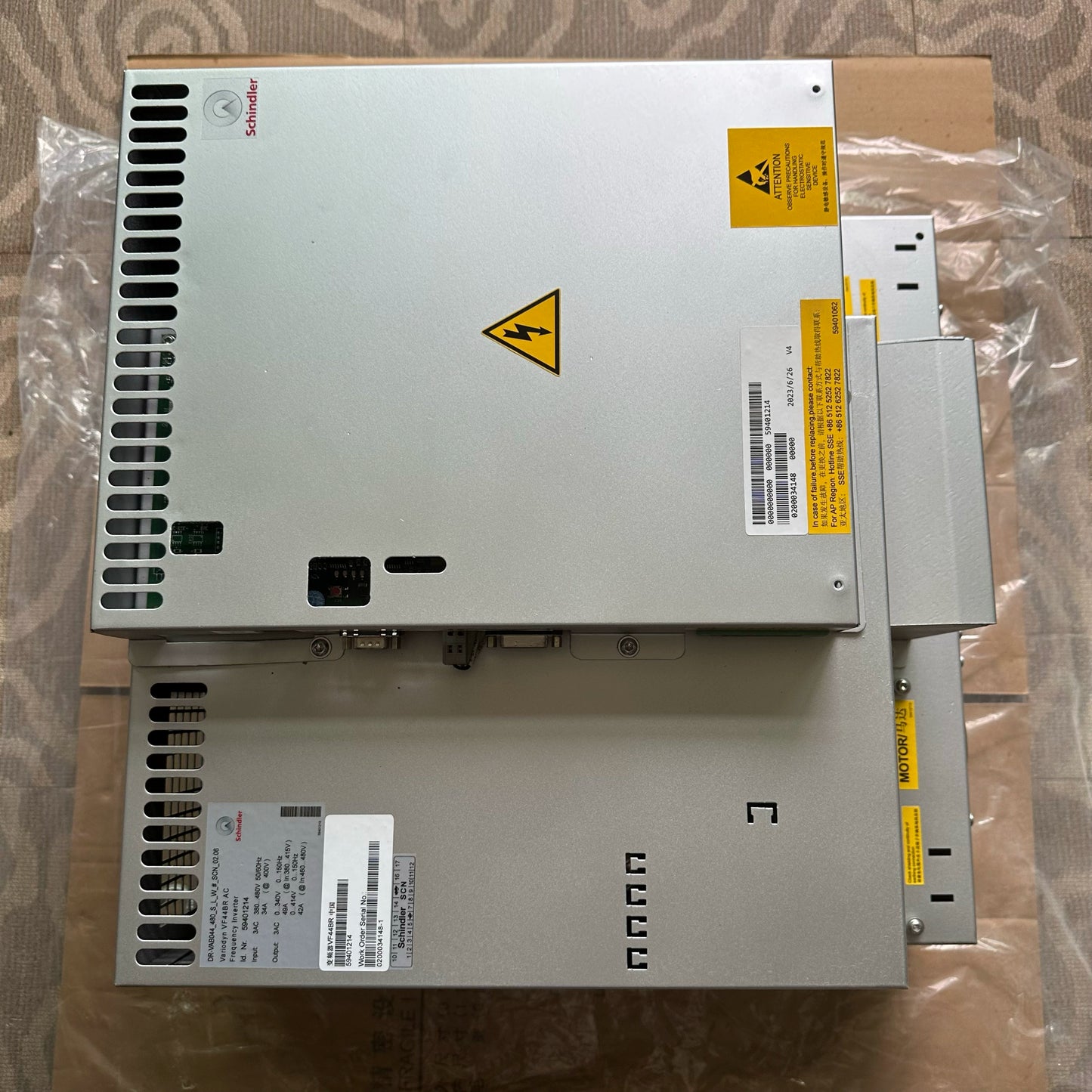 Elevator Inverter VF44BR ID.NR.59401144/59401214 For SDL