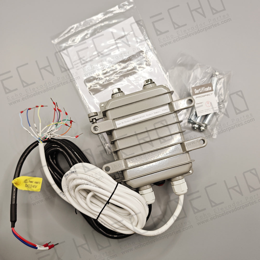 Dispositivo detector de terremotos de elevador prospectivo