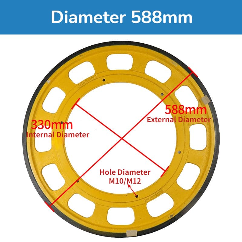 Friction Wheel 587*330*30 For SDL 9300 KONE