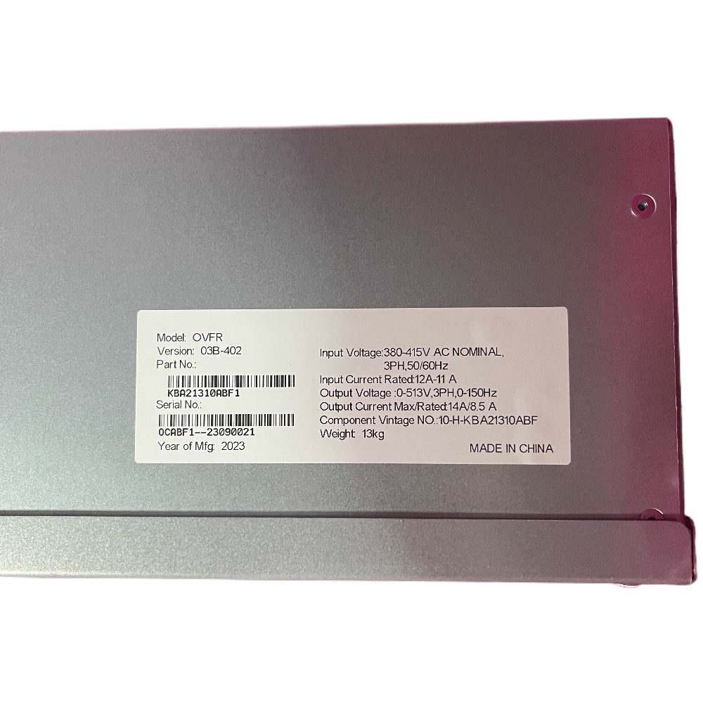 Elevator Drive Inverter OVFR03B-402 KAA/KBA21310ABF1/2/3 For OTIS