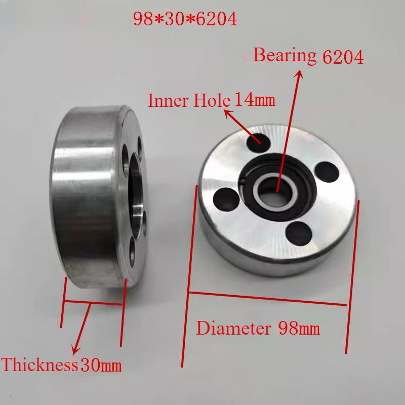 Esclator Handrail Guide Roller 98*30*6204 For SDL