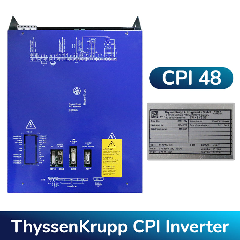 ThyssenKrupp Elevator Inverter CPI-15/CPI26/CPI32/CPI48
