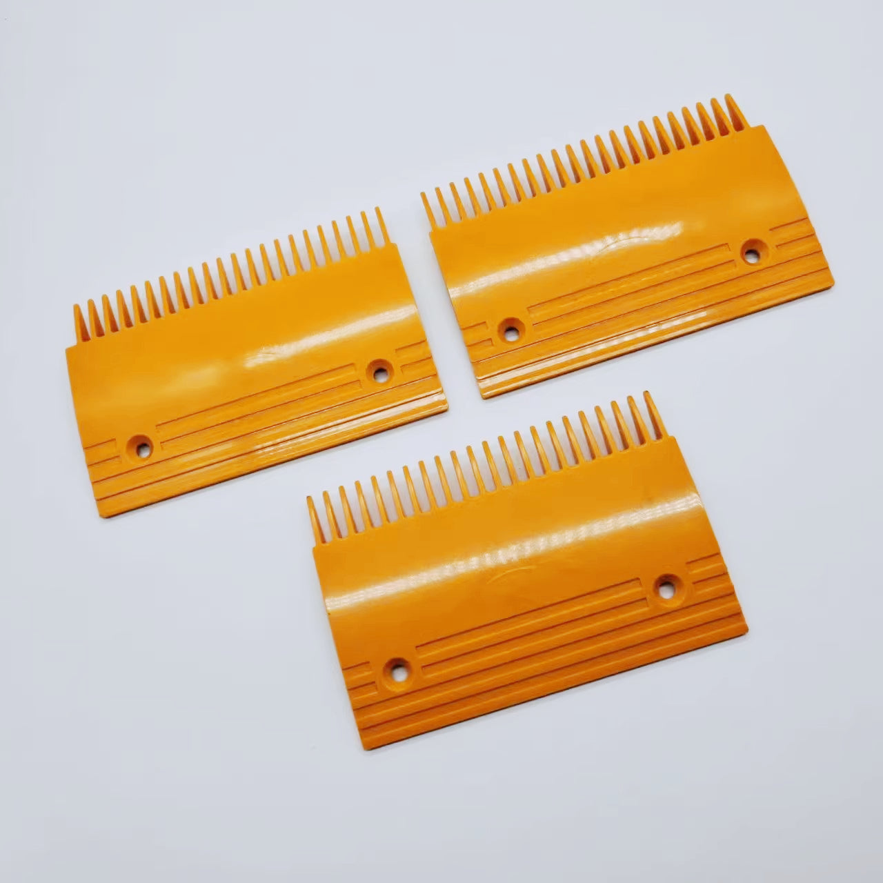 KONE Escalator Plastic Comb Plate 22-Tooth Yellow Frame