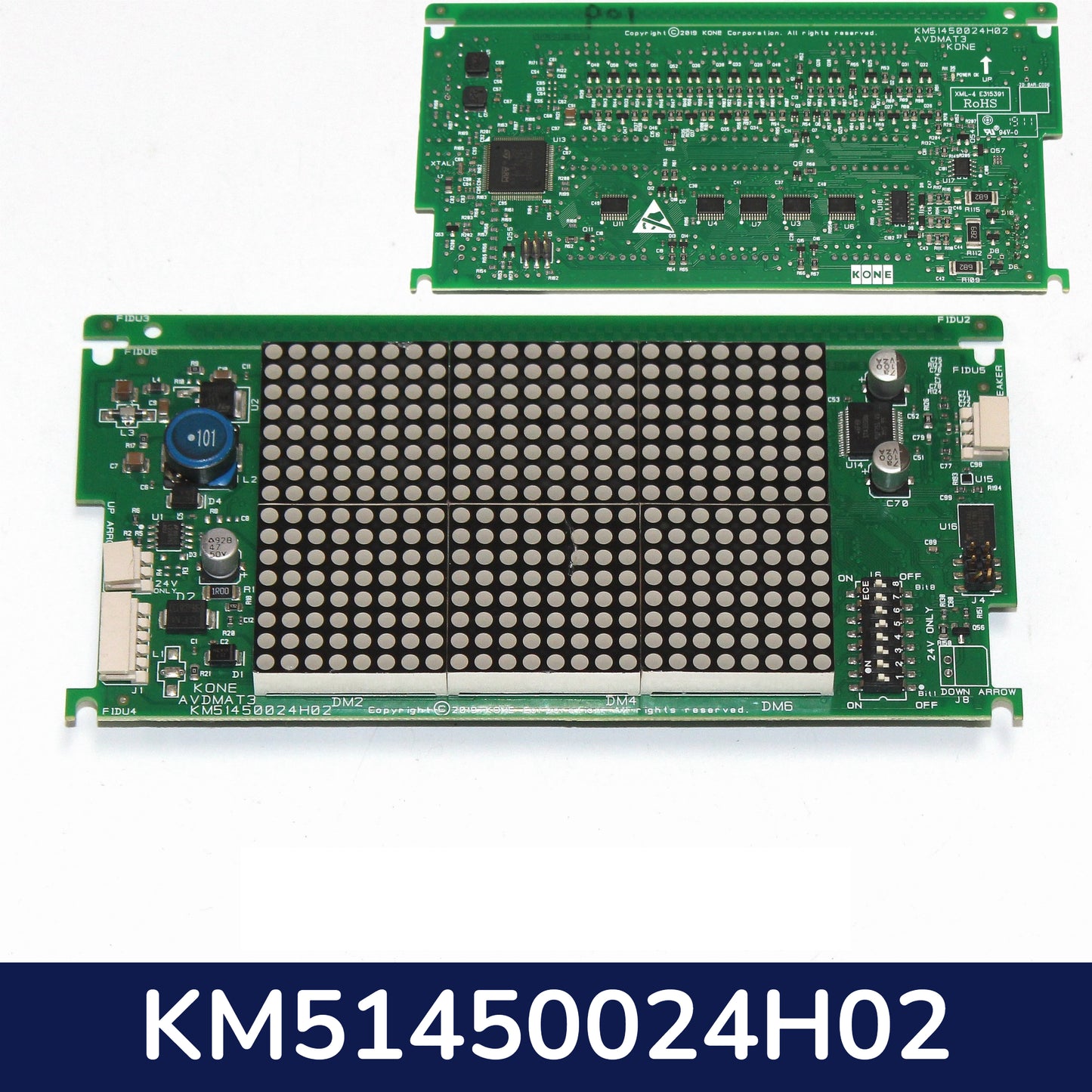 KONE Elevator Horizontal Display Board KM856270G02/KM51450023G01/KM51450024H02