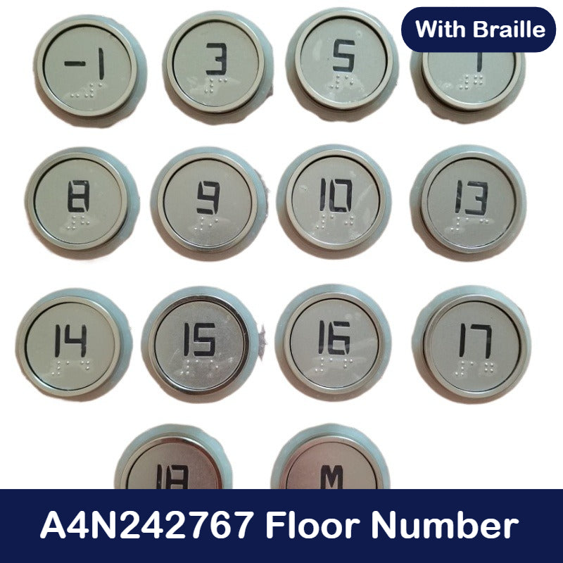 Elevator Button A4N242767/A4N243839 HAA323BS BR020B For OTIS