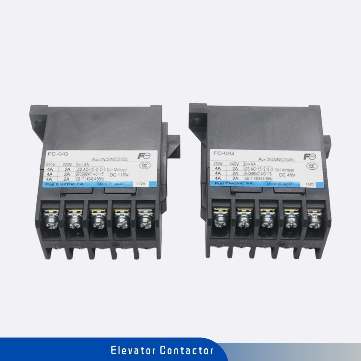 Contactor Fuji FC-0/G DC48V DC110V 2a2b para HITACHI