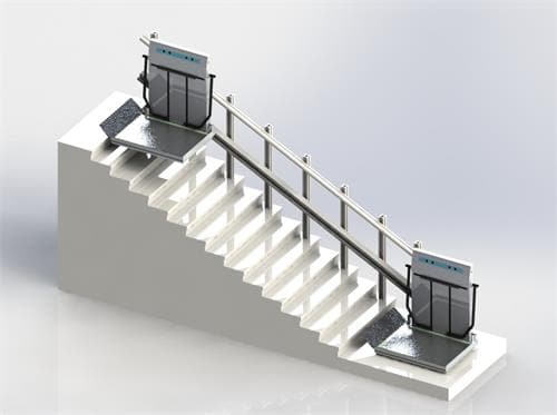 Inclined Electric Platform For Disabled X-500