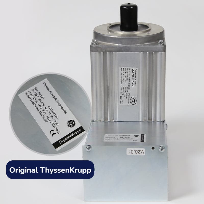 ThyssenKrupp Elevator Door Drive F9 A3811381PPI