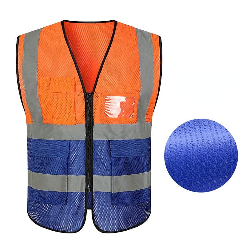 Reflective Strip Safety Vest For Elevator Maintenance