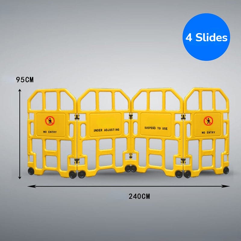 Foldable Safety Fence For Elevator Maintenance Customizable