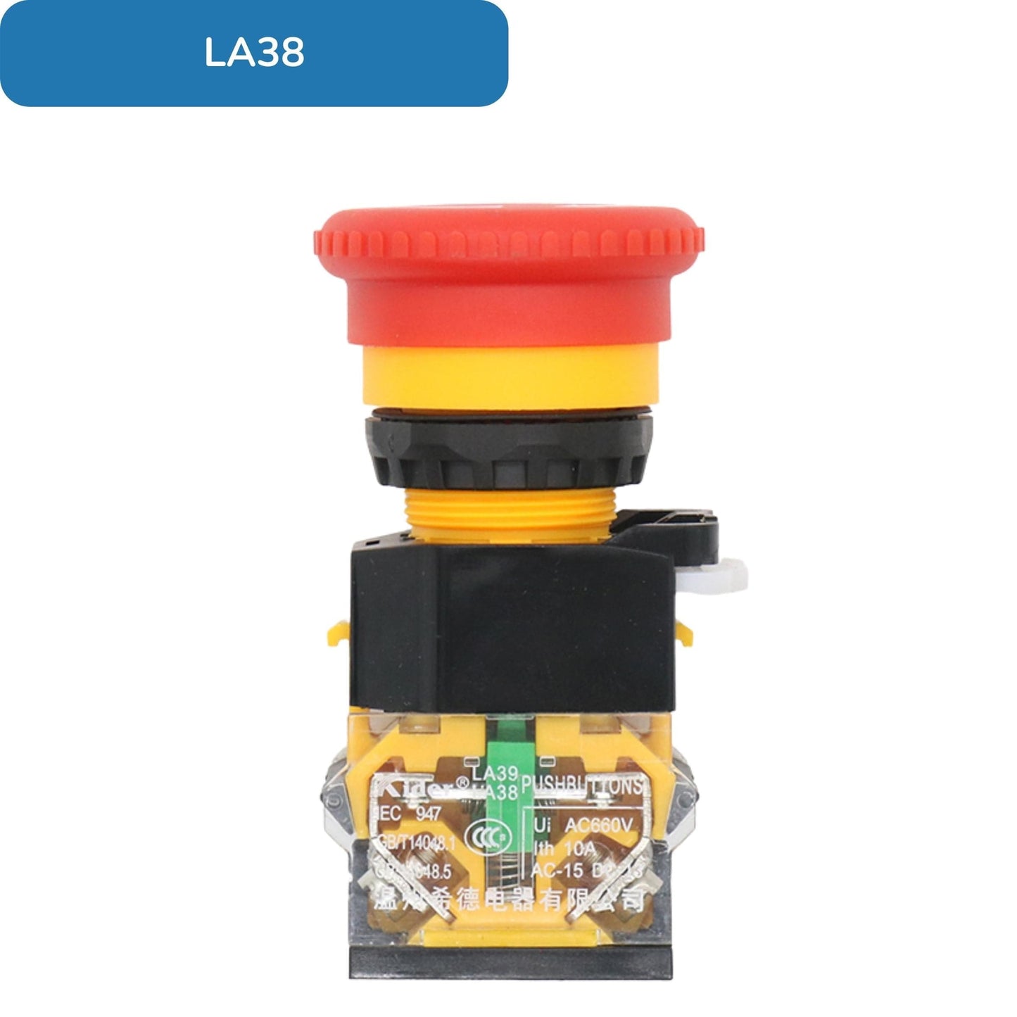 Interruptor de parada de emergencia LAY37-11ZS/11M/LAY38