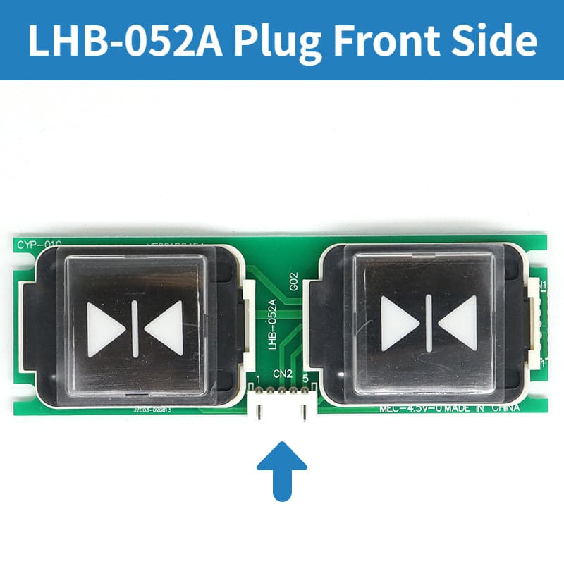 Tablero de botones de elevador Mitsubishi LHB-005B 006B 007B 008B 051A 052A