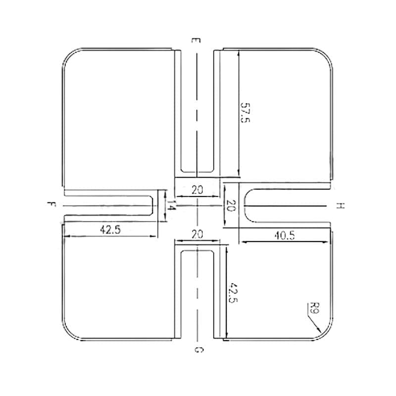 Elevator Square Oil Cup For MITSUBISHI OTIS