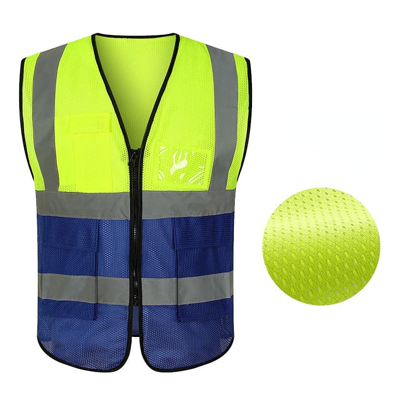 Reflective Strip Safety Vest For Elevator Maintenance