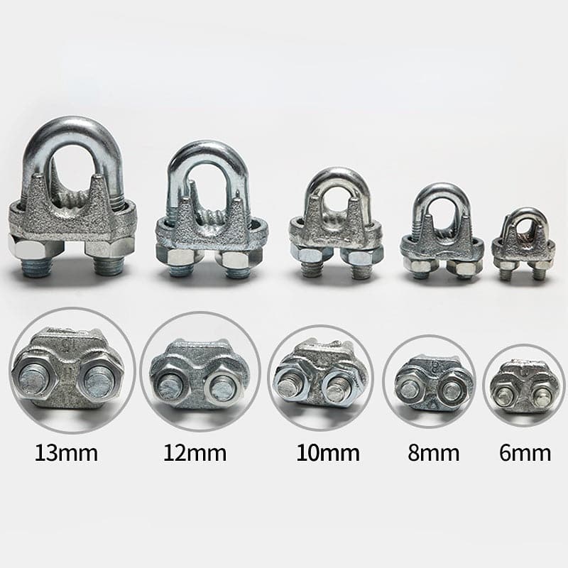 Elevator Wire Rope Fastener Clip Type U