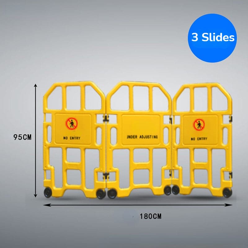 Foldable Safety Fence For Elevator Maintenance Customizable