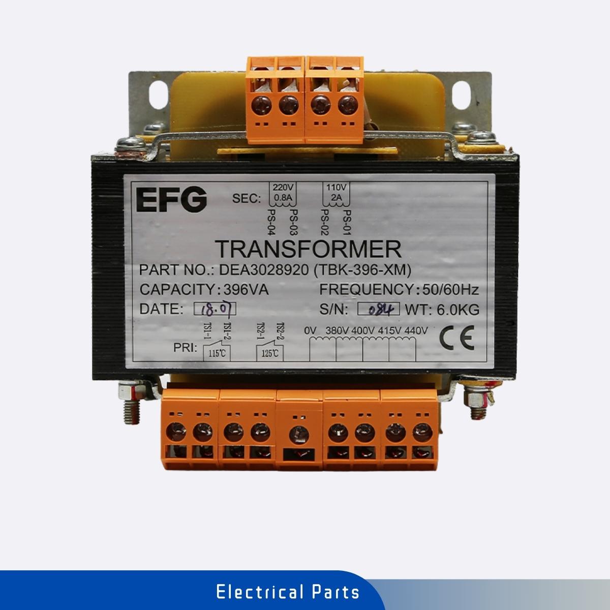 HITACHI Elevator EFG Transformer DEA3028920 TBK-396-XM