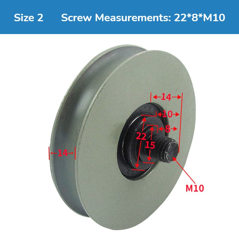 Landing Door Roller 56*14*6201 For OTIS Mitsubishi