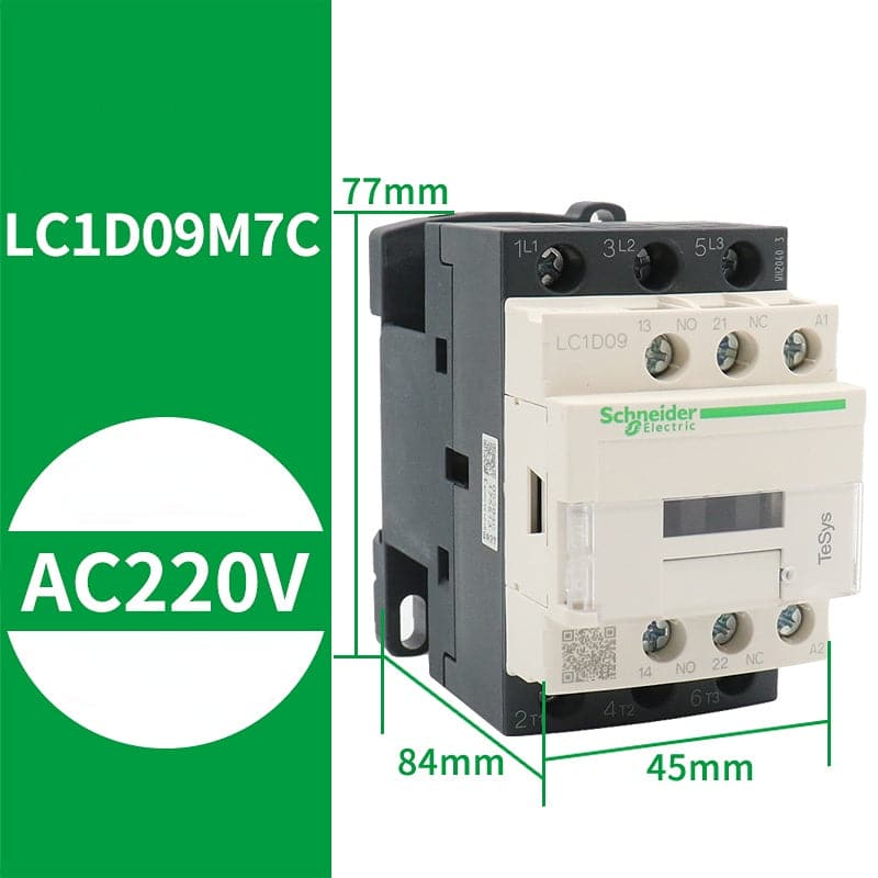 Contactor Schneider LC1D09F7C/D12M7C/D18/D25 110V 220V