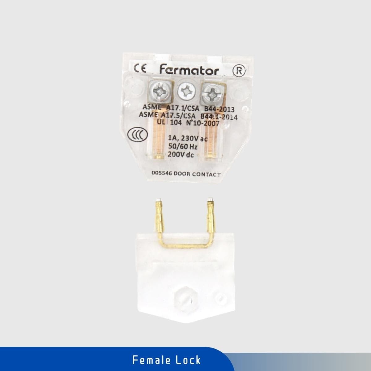 Fermator ASME Female Lock for ThyssenKrupp