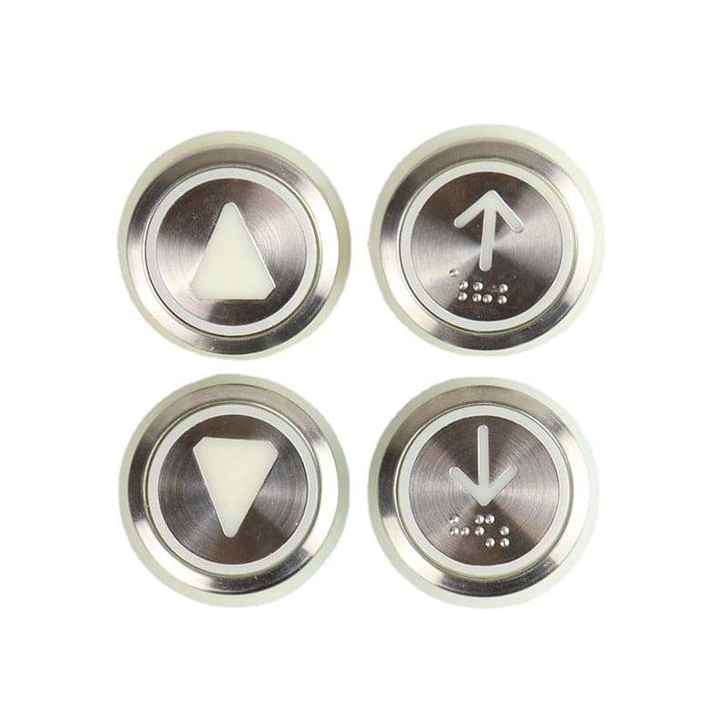 KONE KDS50 KDS300 Elevator Button 863223H03 853343H02 51071111H03 White Plate