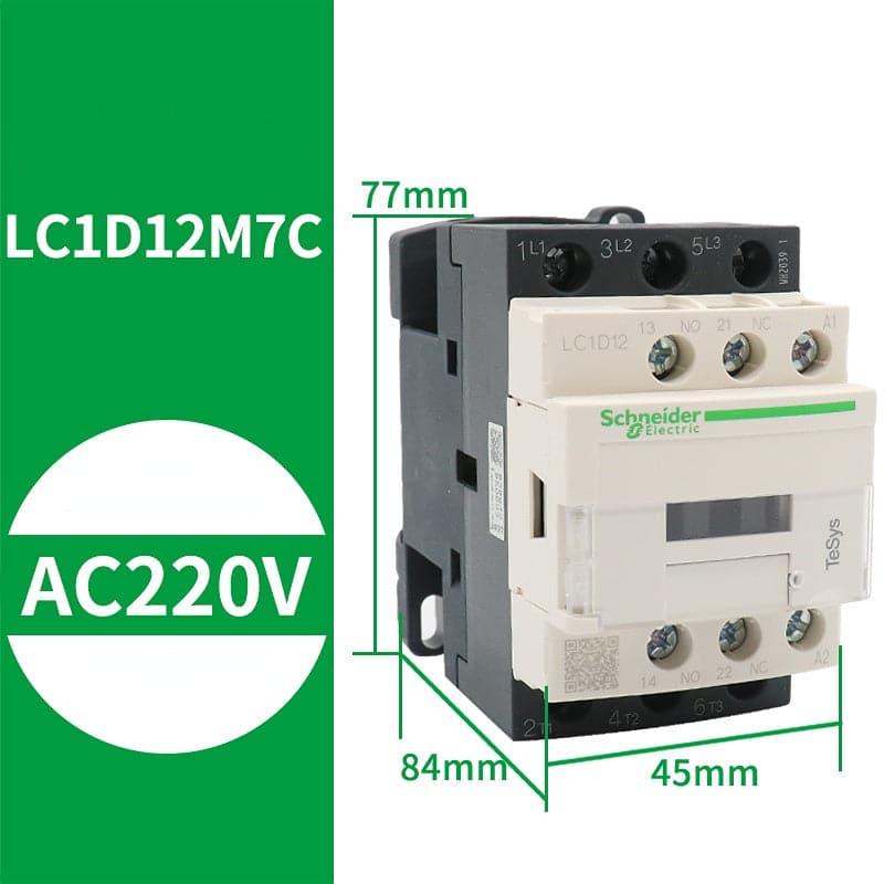 Contactor Schneider LC1D09F7C/D12M7C/D18/D25 110V 220V