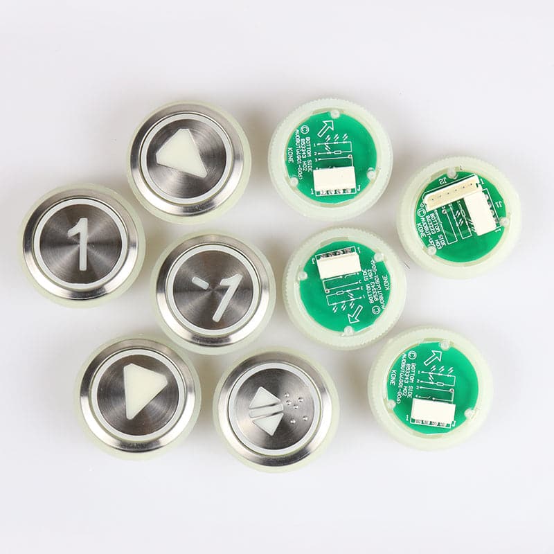 KONE KDS50 KDS300 Elevator Button 863223H03 853343H02 51071111H03 White Plate