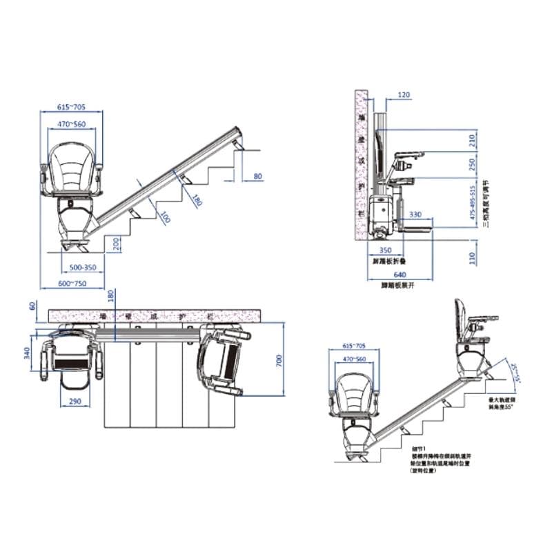 Treppenlift MDC-899-S188
