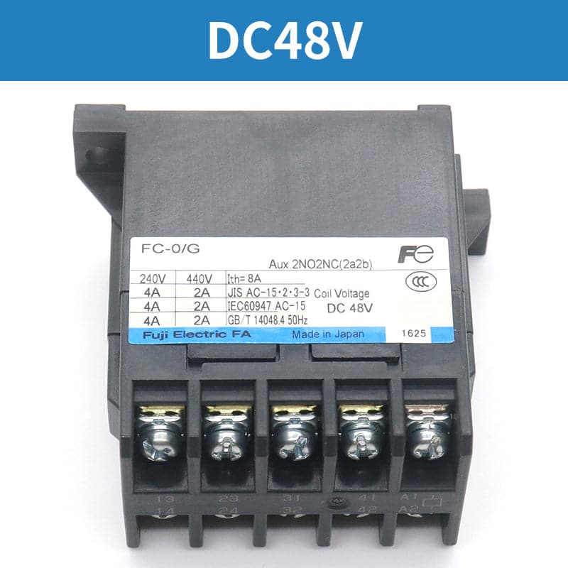 Contactor Fuji FC-0/G DC48V DC110V 2a2b para HITACHI