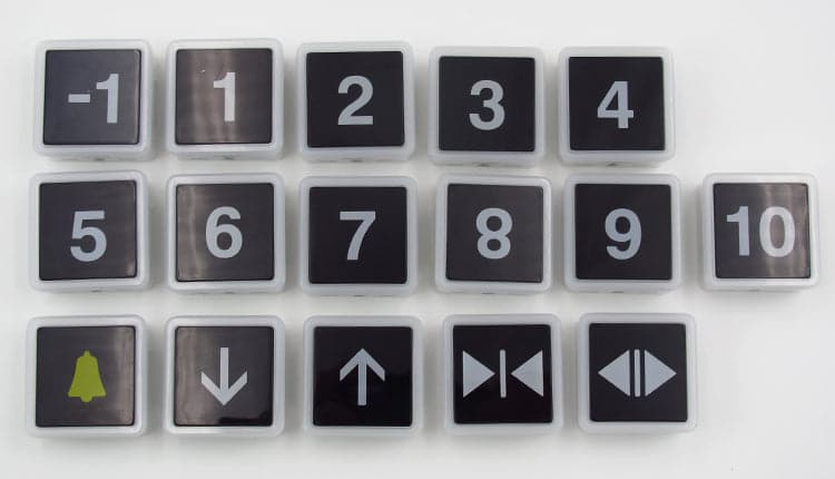 Pulsador de ascensor Toshiba GS-1A