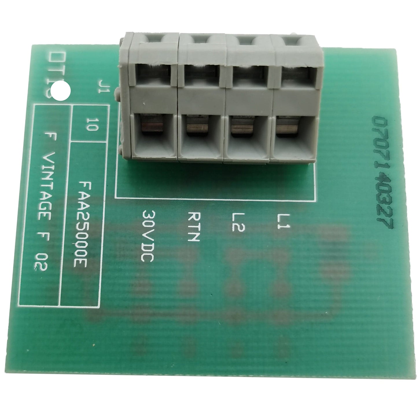 Tablero de terminales de cabina de ascensor OTIS FAA25000E FBA610B1