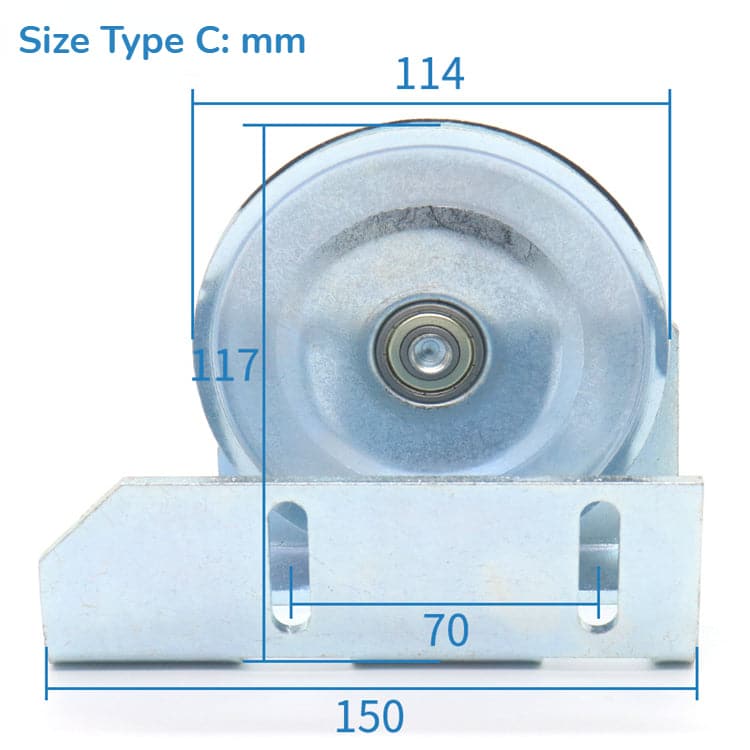 KONE AMD Door Cable Roller