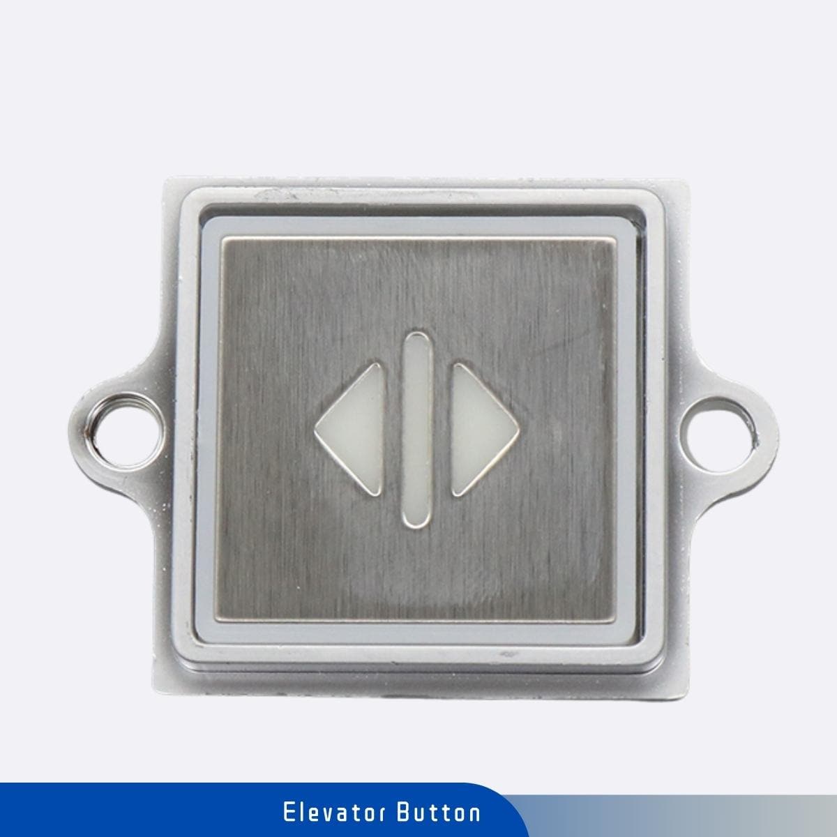 Botón cuadrado de elevador KONE con oído KM853343 H02 H04