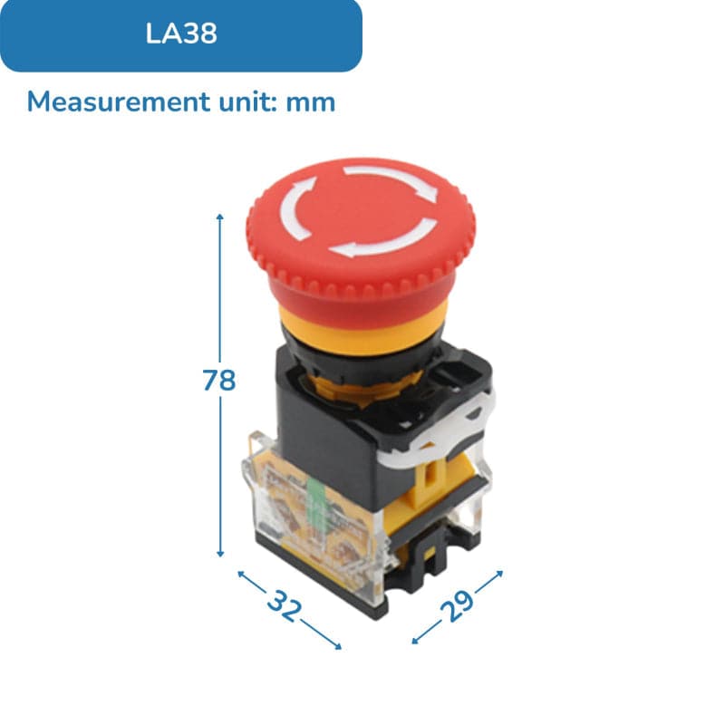 Emergency Stop Switch LAY37-11ZS/11M/LAY38