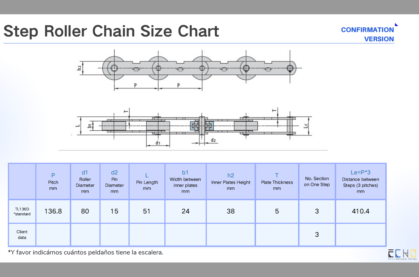 Escalator Step Chain Customized For OTIS KONE SDL ThyssenKrupp Mitsubishi