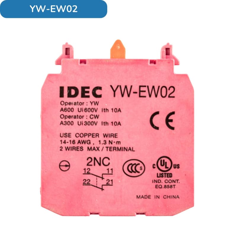 IDEC Switch YW-E01/YW-E10 YW-EW02/YW-EW20